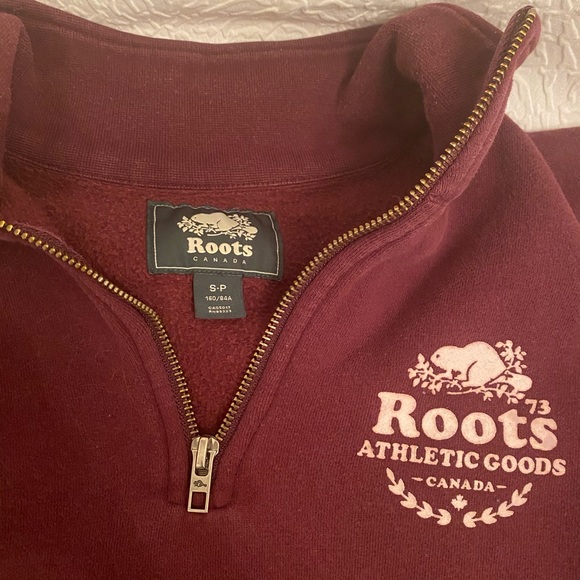 burgundy roots sweater - Picture 2 of 3